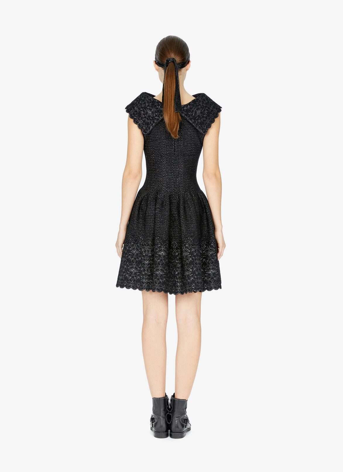 Dresses ALAÏA DRESSES NERO/ARGENTO